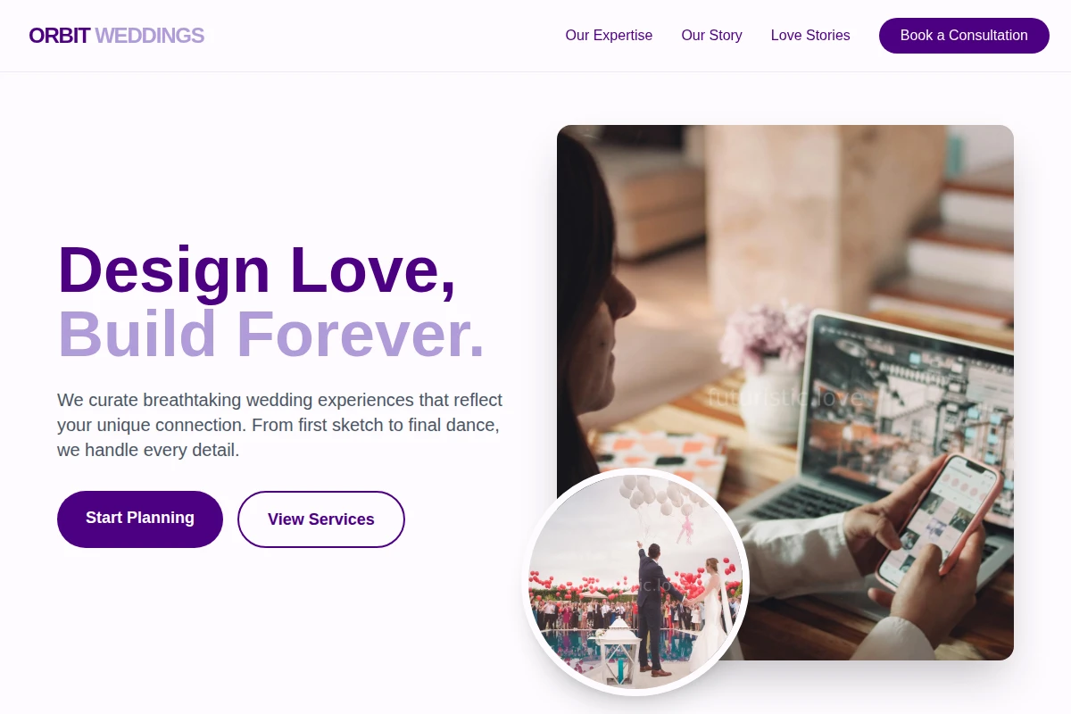 Orbit Wedding Planner
