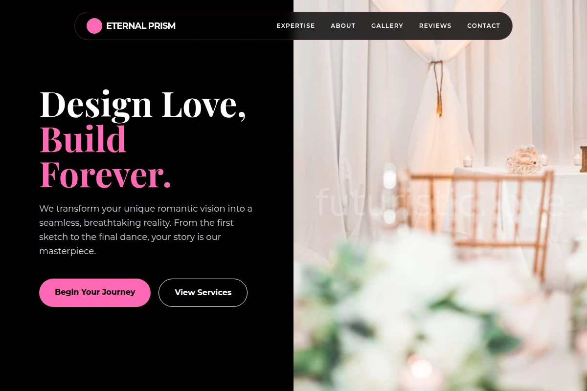 Chrome Wedding Planner